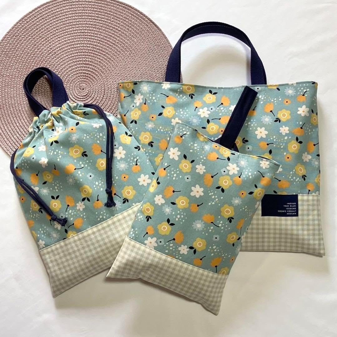 入園入学3点セットレッスンバッグ上履き入れ、体操服袋 ピンクフリル